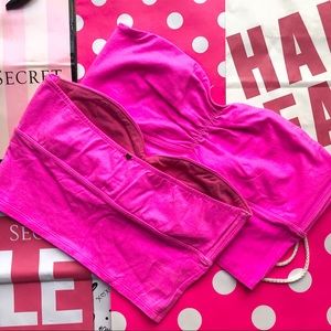 💘NWT VS PINK HOT PINK BANDEAU💘